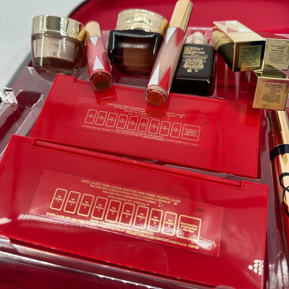 NEW Estèe‎ Lauder Nudes & Glam Warm Holiday Blockbuster Gift Set Unused no box